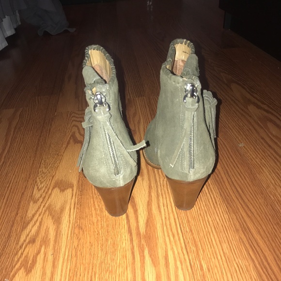 Jack Rogers olive booties - Picture 2 of 4